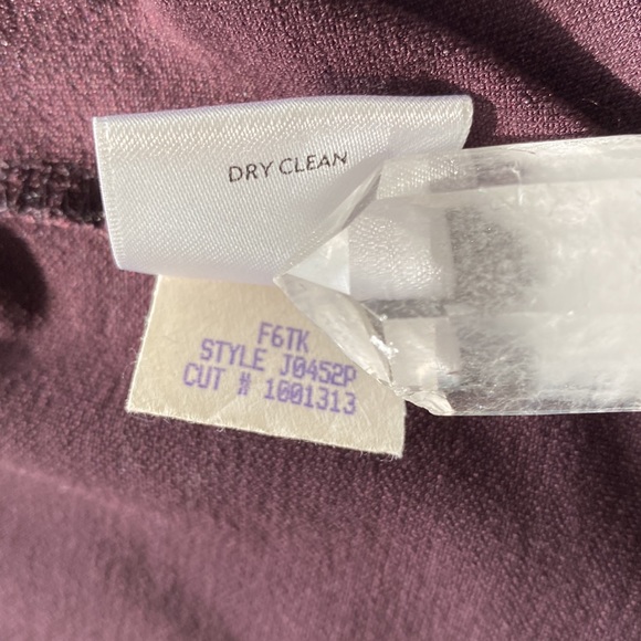 Eileen Fisher Cassis Stretch Crepe Jacket - Picture 5 of 5